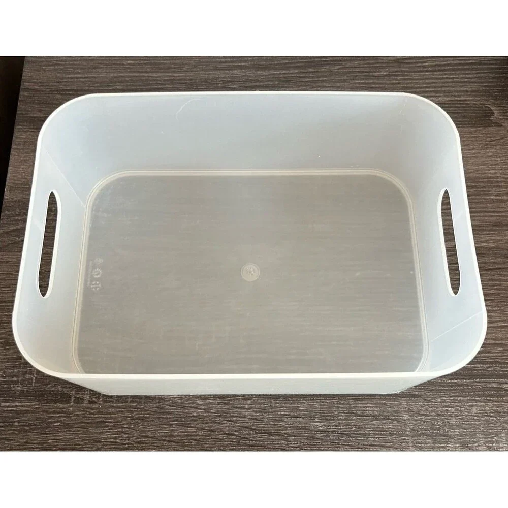 MUJI Recycled Polypropylene Makeup Box (W5.9 x D8.7 x H3.4